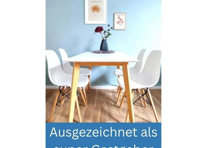 \'Bright 5\' Wlan, 52 Qm Wohnung, Kueche, Innenstadt Schoetmar, 50 M Bis Schlosspark